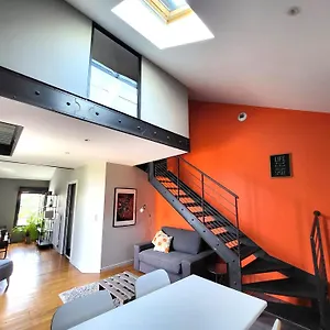 Appartamento Le Loft De Entre Eurexpo Et St Exupéry